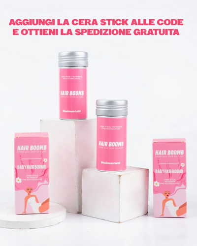 Cera Stick Baby hair per una coda perfetta + pettine in omaggio - R.a. Boutique
