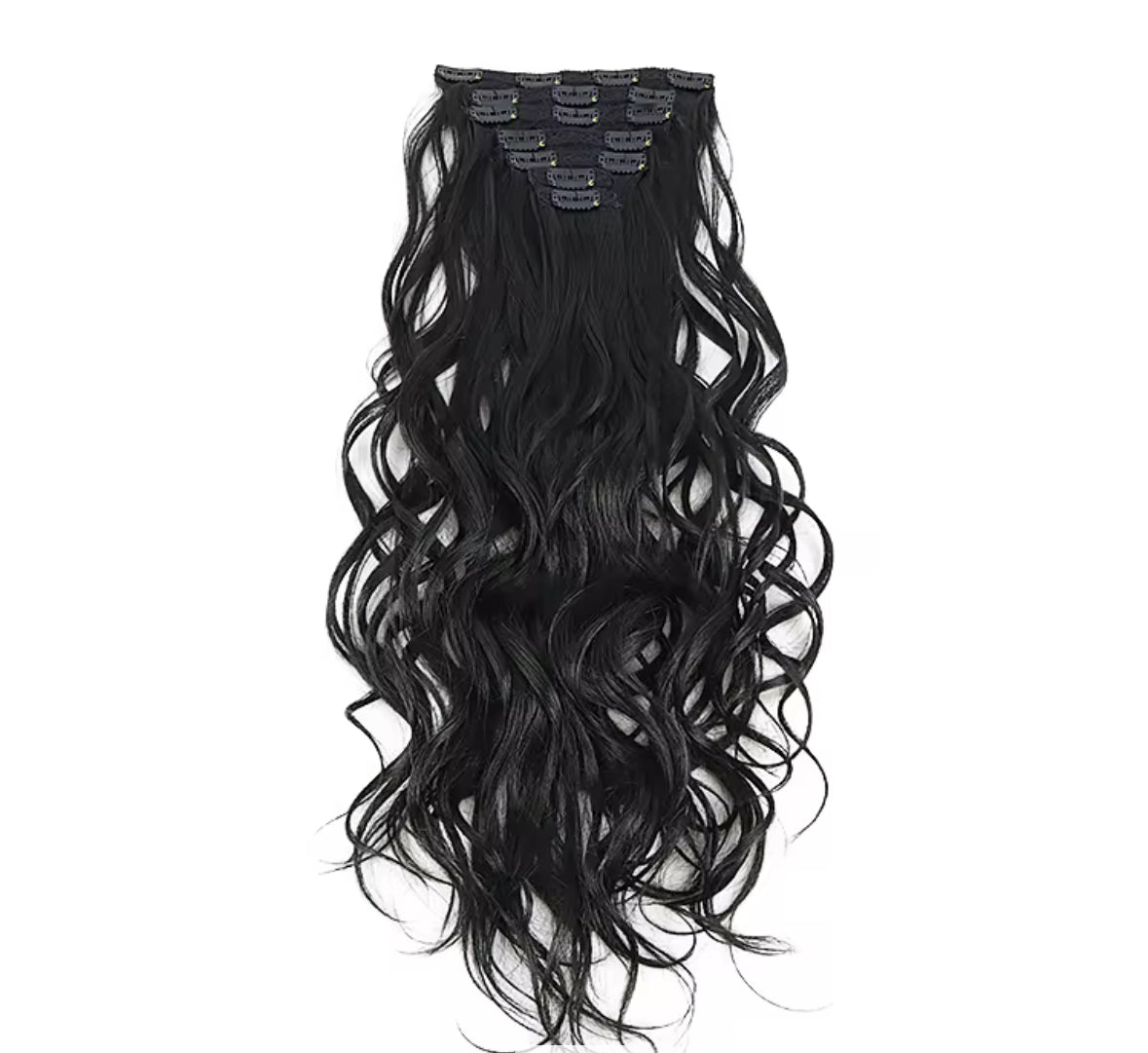 Extension 150GR 7 Clip Riccio Morbido vari colori - R.a. Boutique