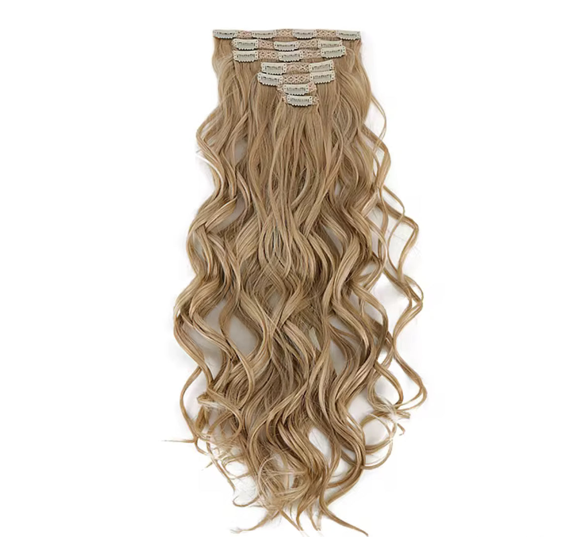 Extension 150GR 7 Clip Riccio Morbido vari colori - R.a. Boutique