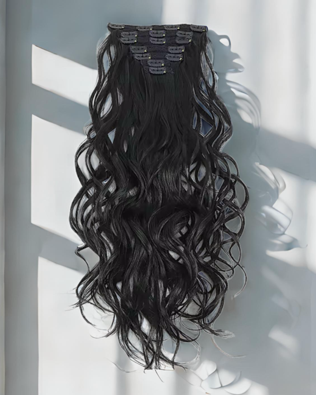 Extension 150GR 7 Clip Riccio Morbido vari colori - R.a. Boutique