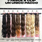 Extension 150GR 7 Clip Riccio Morbido vari colori - R.a. Boutique