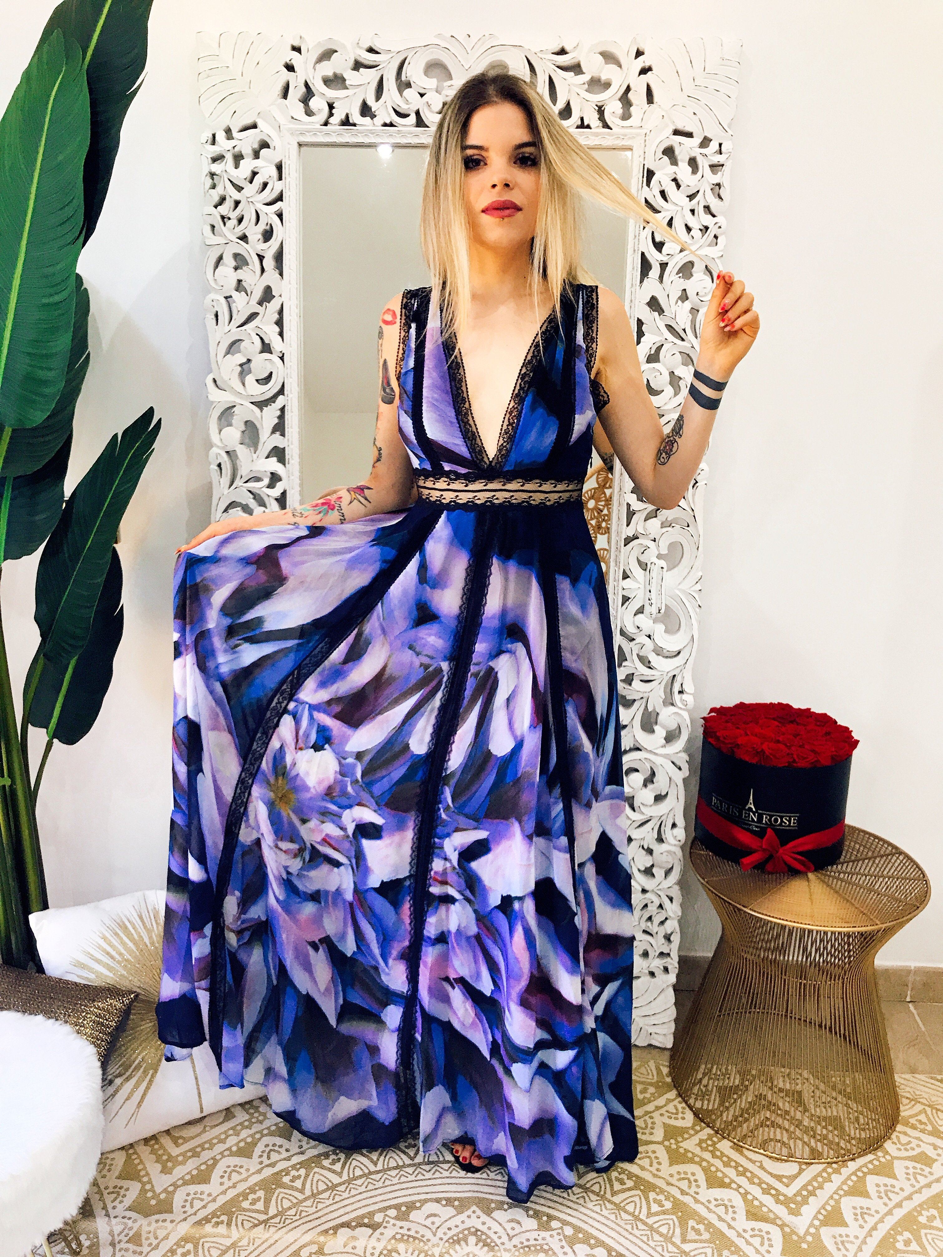 Dress Abiti Cerimonia Floreali Abito Cerimonia Lunghi Vestiti