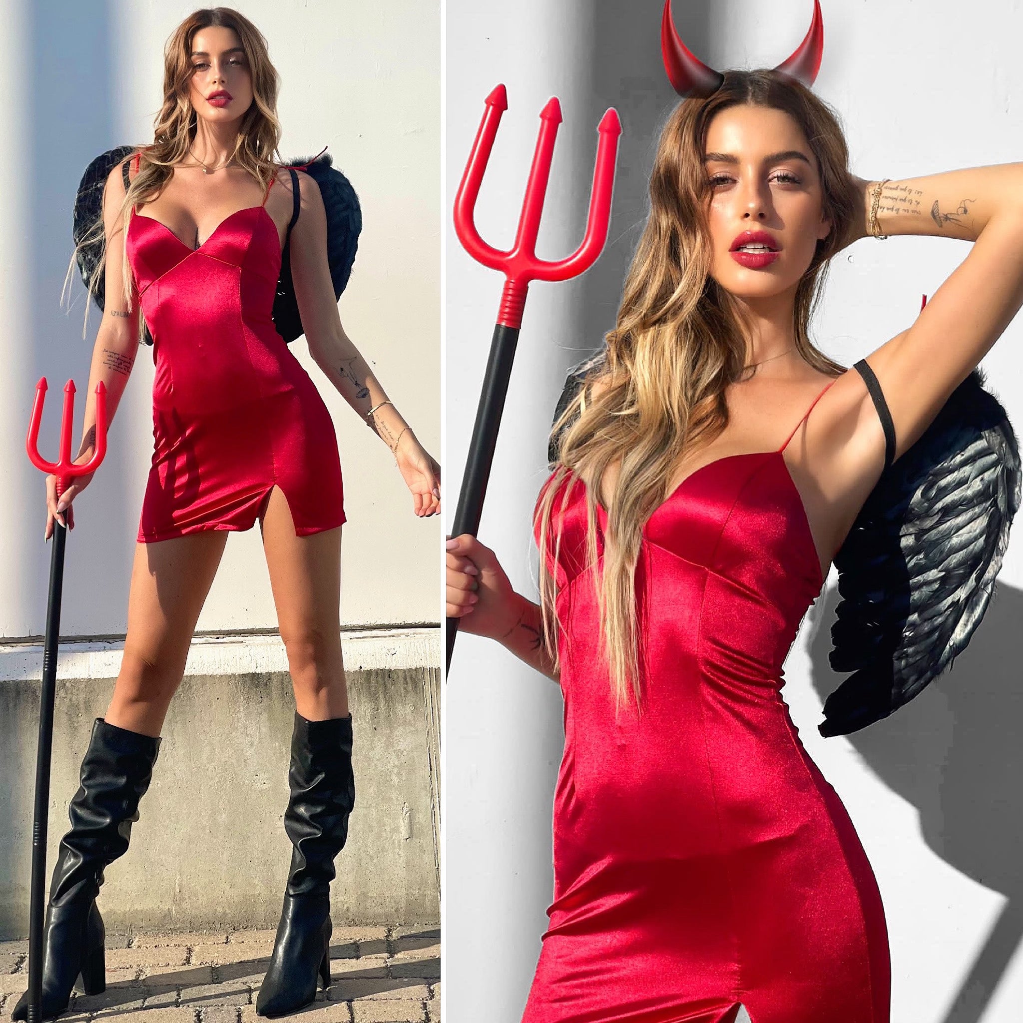 Red dress (Devil Halloween)