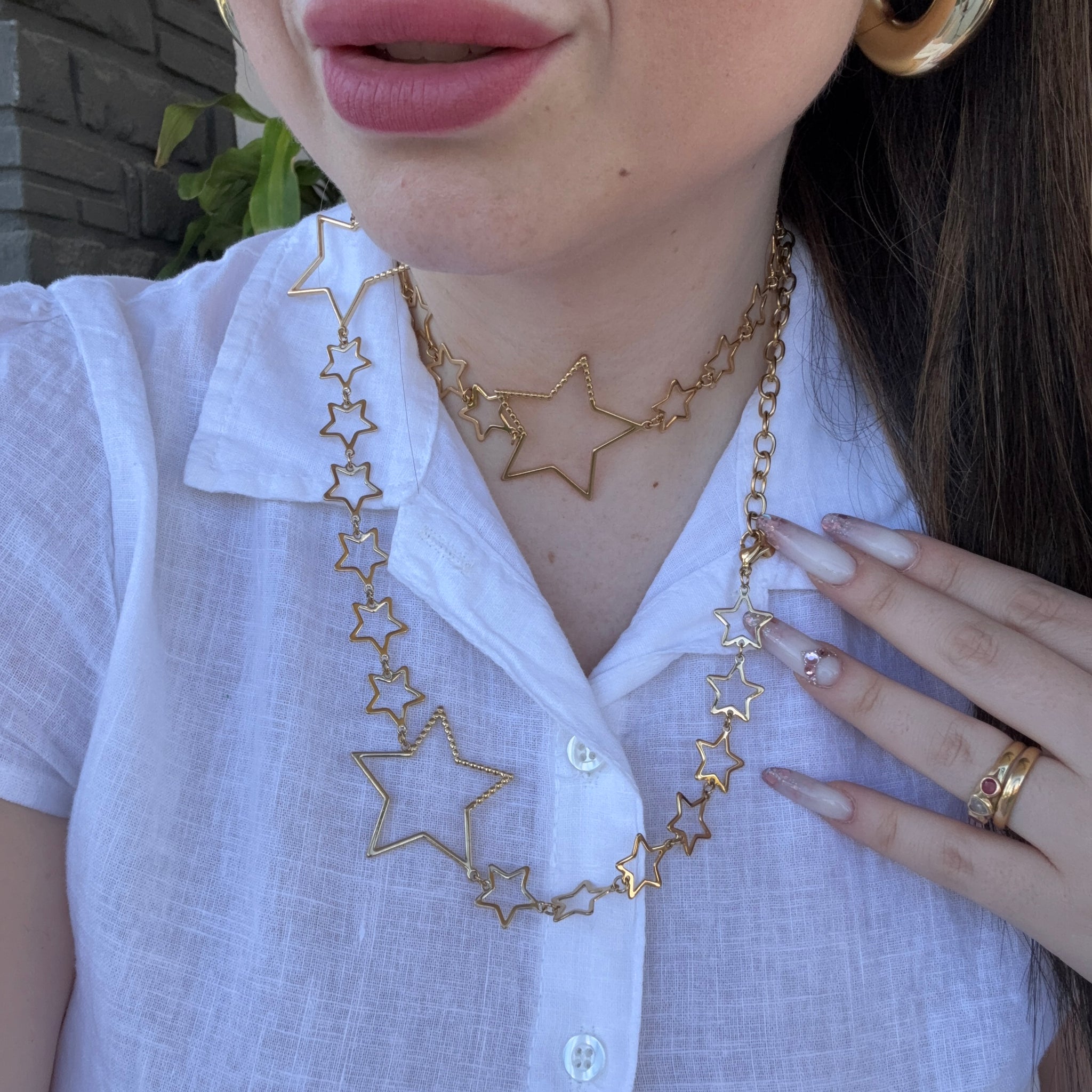 Collana con stelle - R.a. Boutique