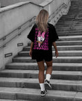 Set T-shirt xo xo nera e short - R.a. Boutique 