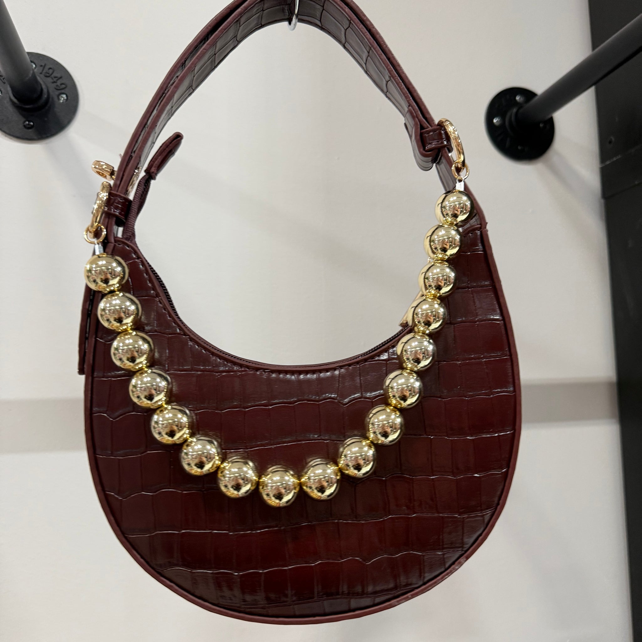 Borsa a mano con catena oro - R.a. Boutique