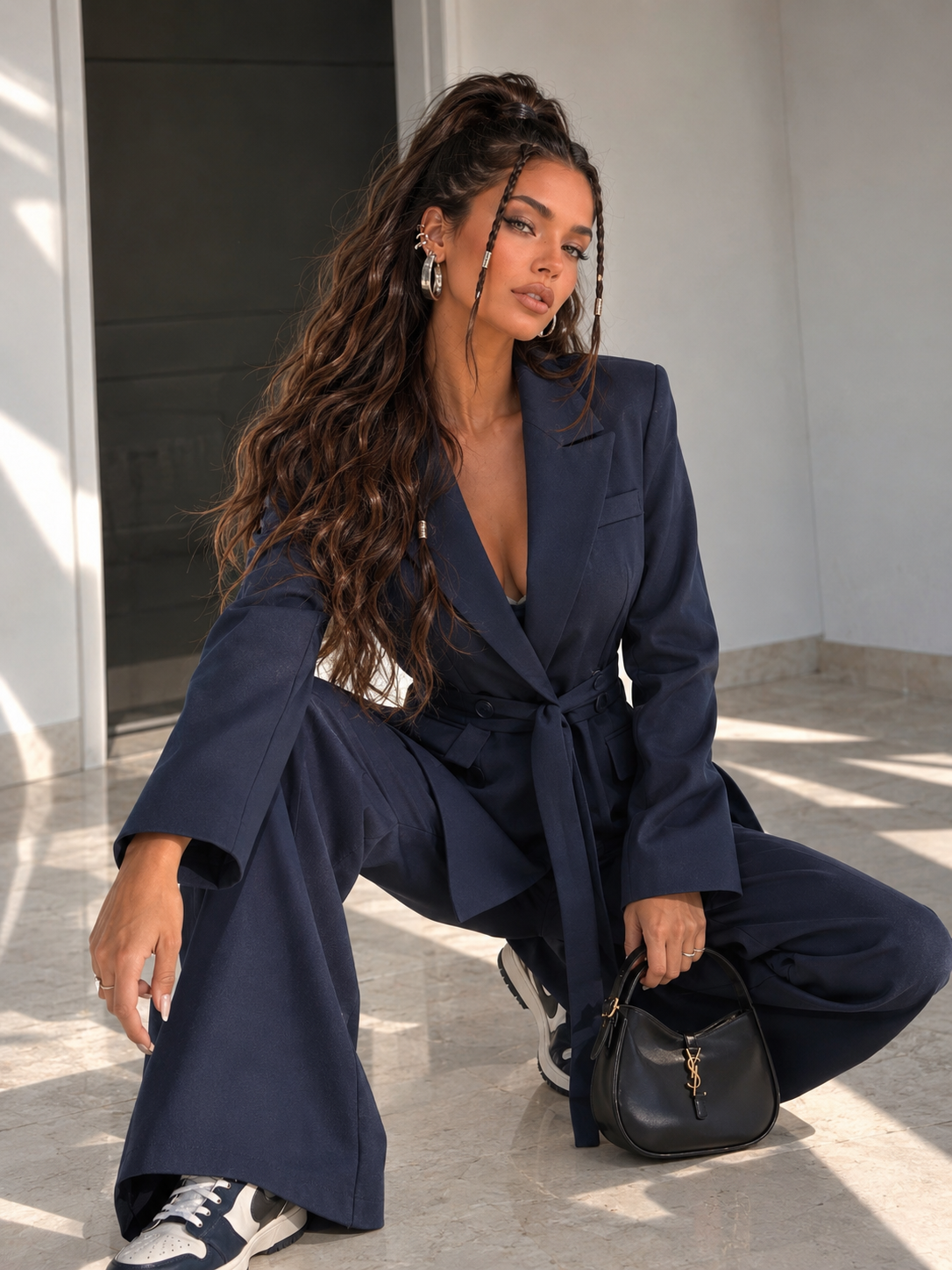Completo Elegance Blu - R.a. Boutique