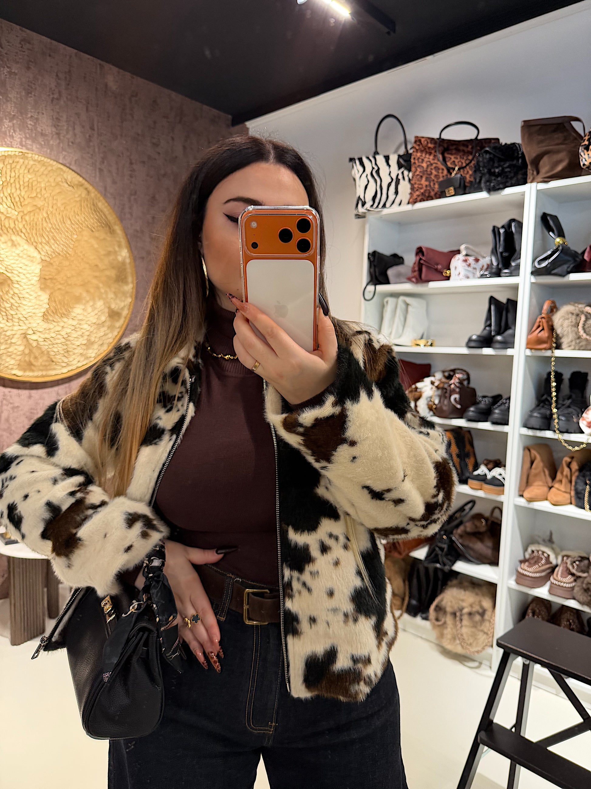 Giacca cow print - R.a. Boutique