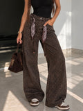 Pantalone Leopardato Marrone - R.a. Boutique