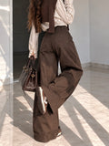 Pantalone Cargo Brown Buckle - R.a. Boutique