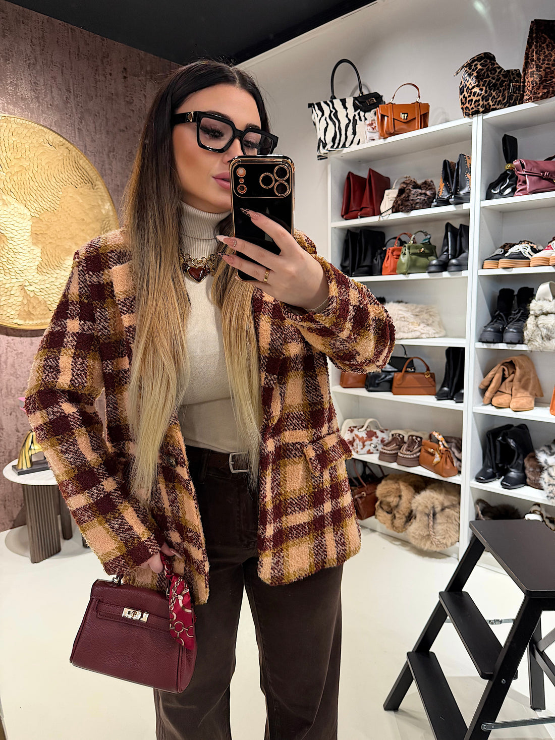 Blazer check - R.a. Boutique