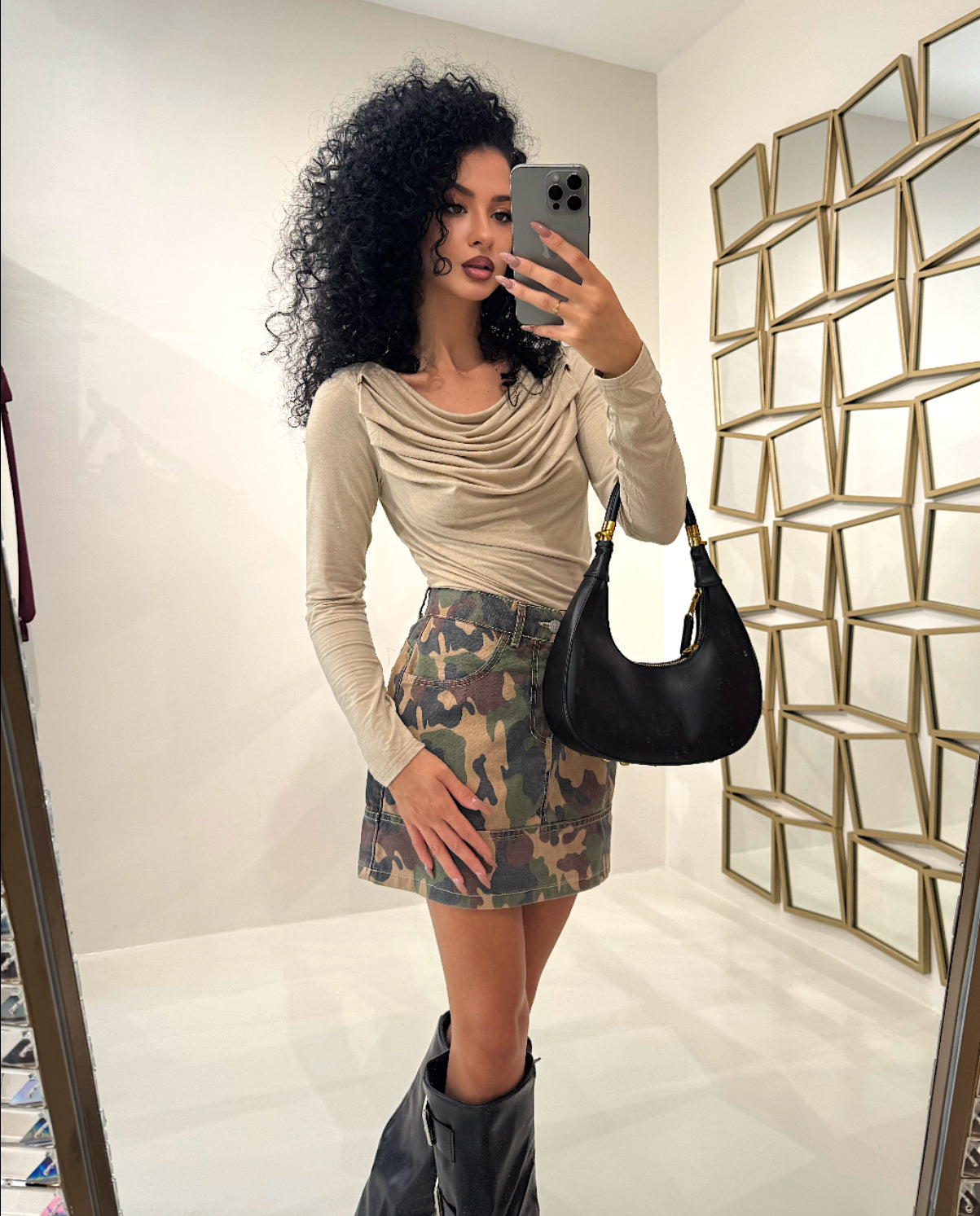 Gonna Mimetica - R.a. Boutique