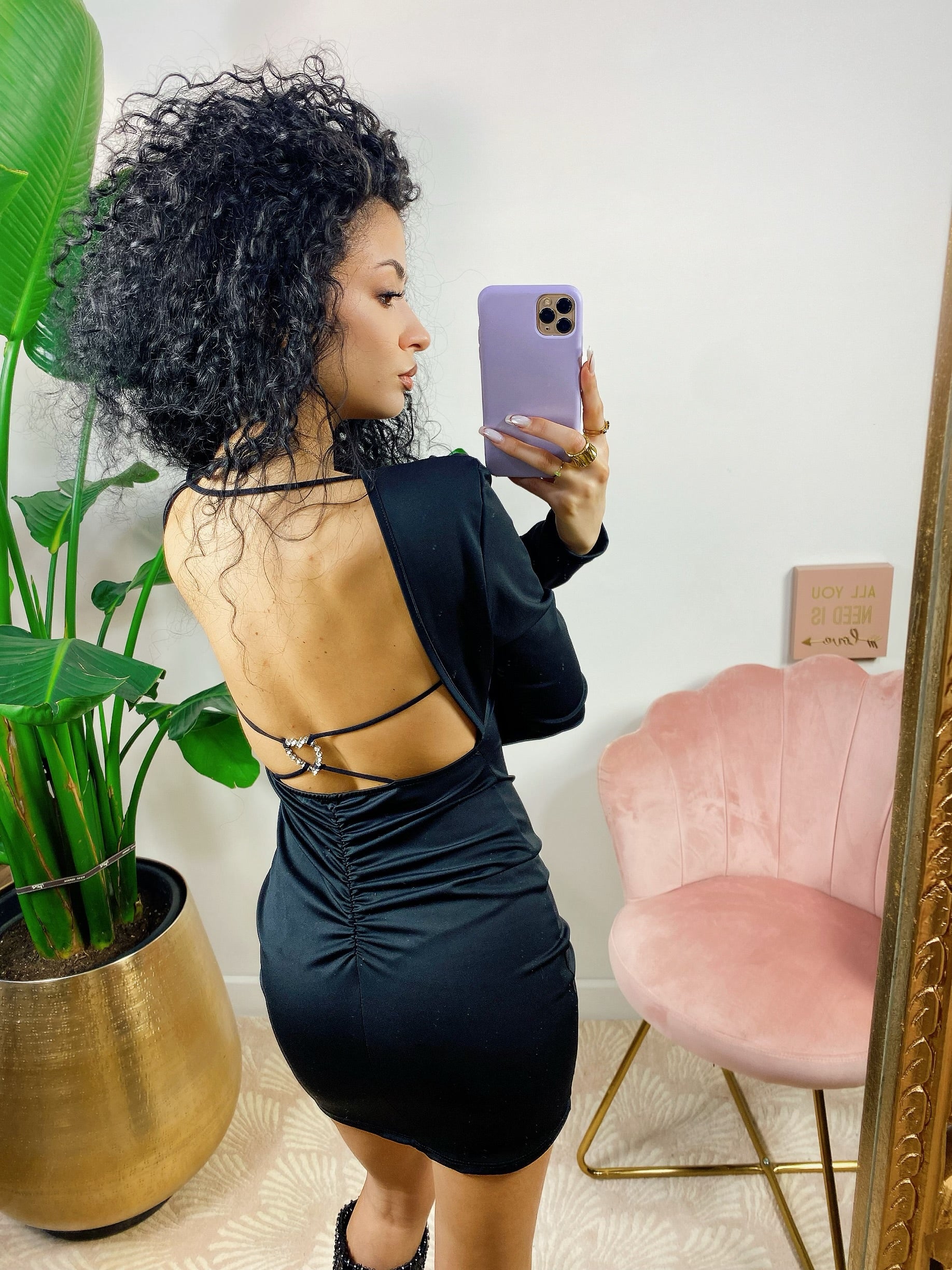 Abito con incroci e cuore - R.a. Boutique 