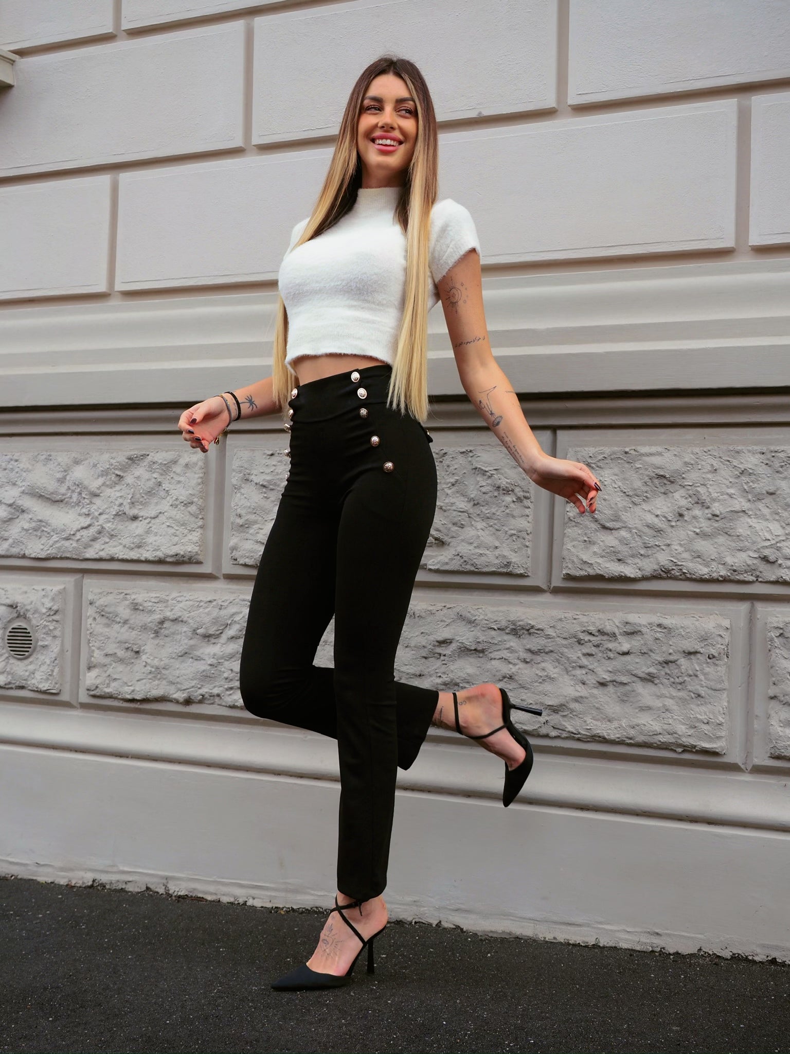 Maglia morbidissima crema pastello - R.a. Boutique 