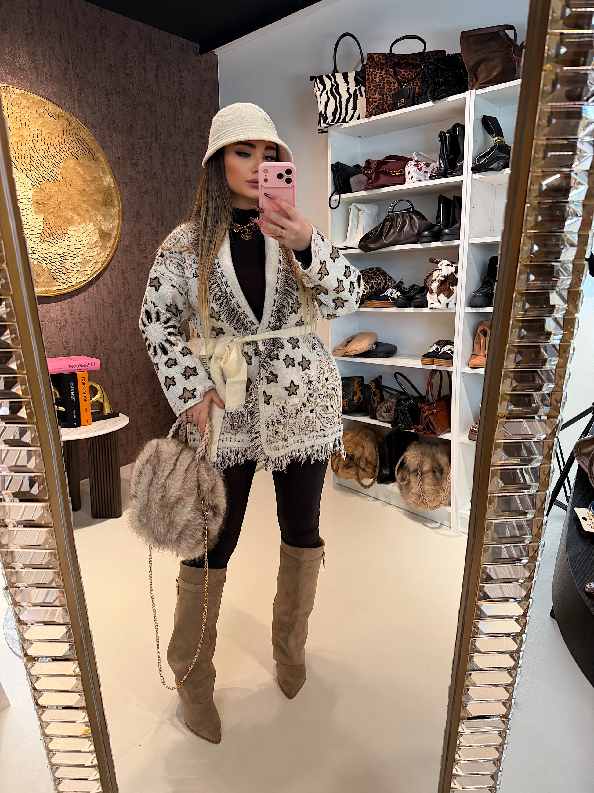 Cardigan Aspen Stars - R.a. Boutique