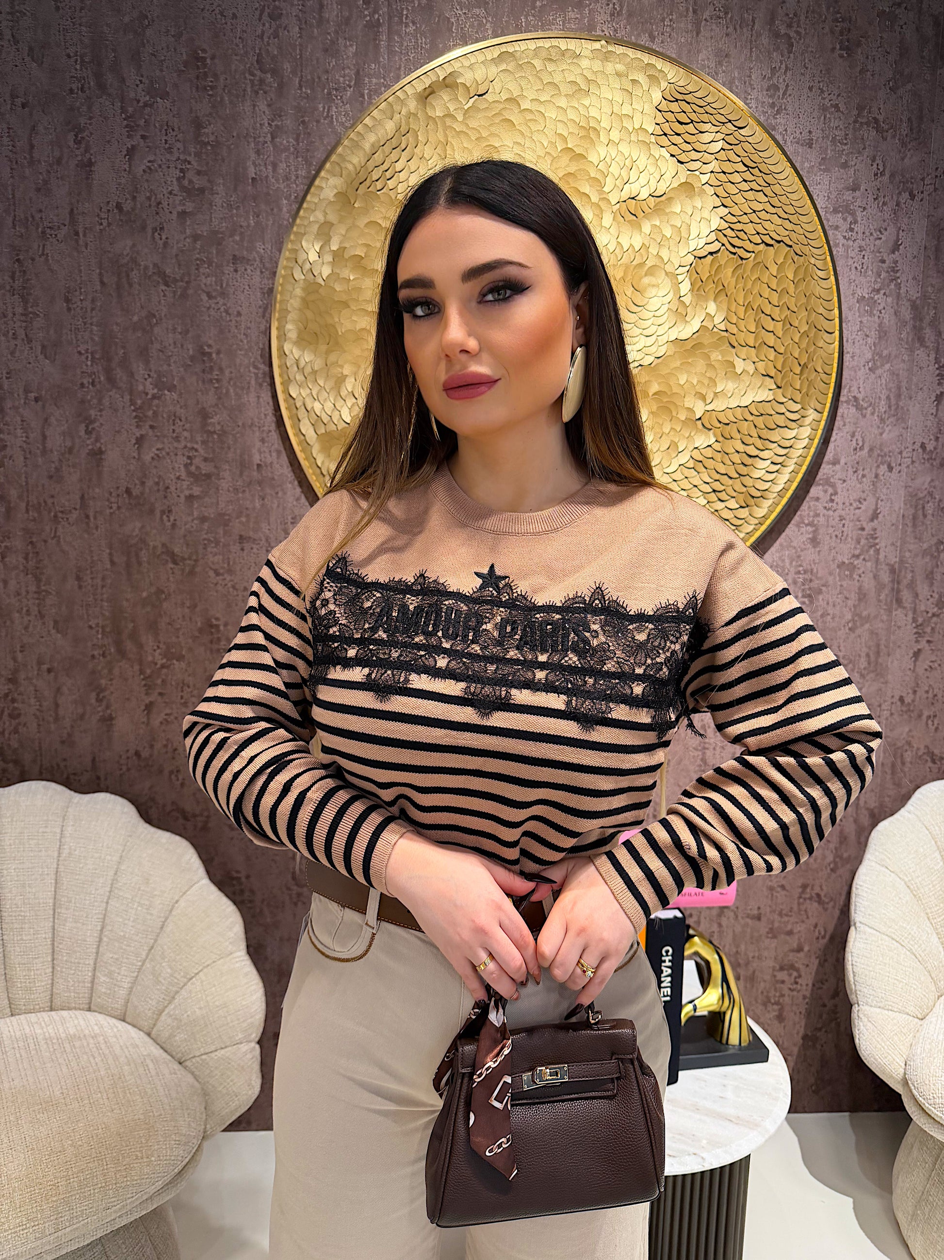 Maglioncino Amour Paris - R.a. Boutique