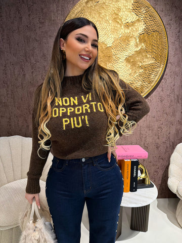 Maglioncino non vi sopporto più