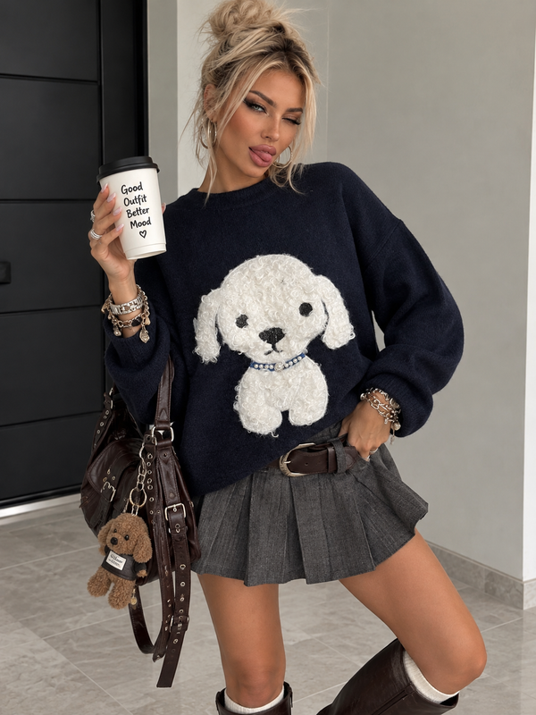 Maglioncino con Cagnolino 3D