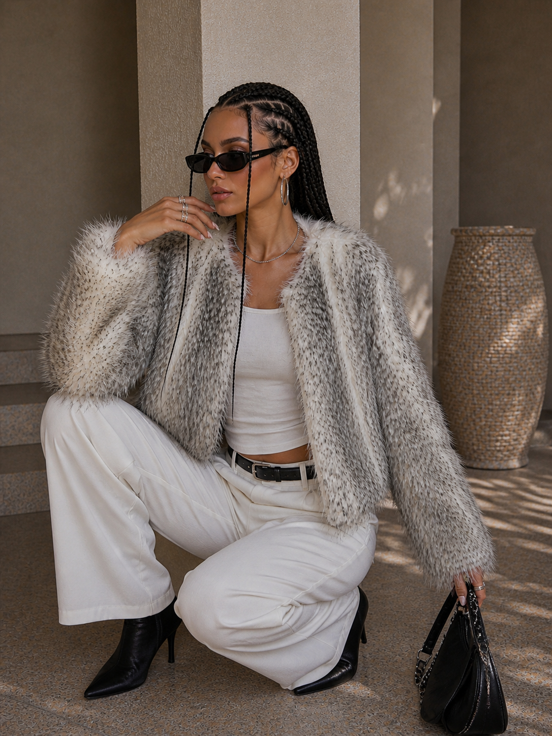 Giacca leggera Eco Fur - R.a. Boutique