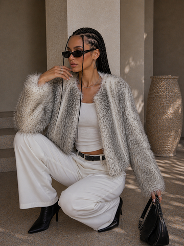 Giacca leggera Eco Fur - R.a. Boutique
