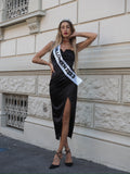 Abito midi Nero (Miss Halloween 2023) - R.a. Boutique 