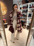 Cappotto check - R.a. Boutique