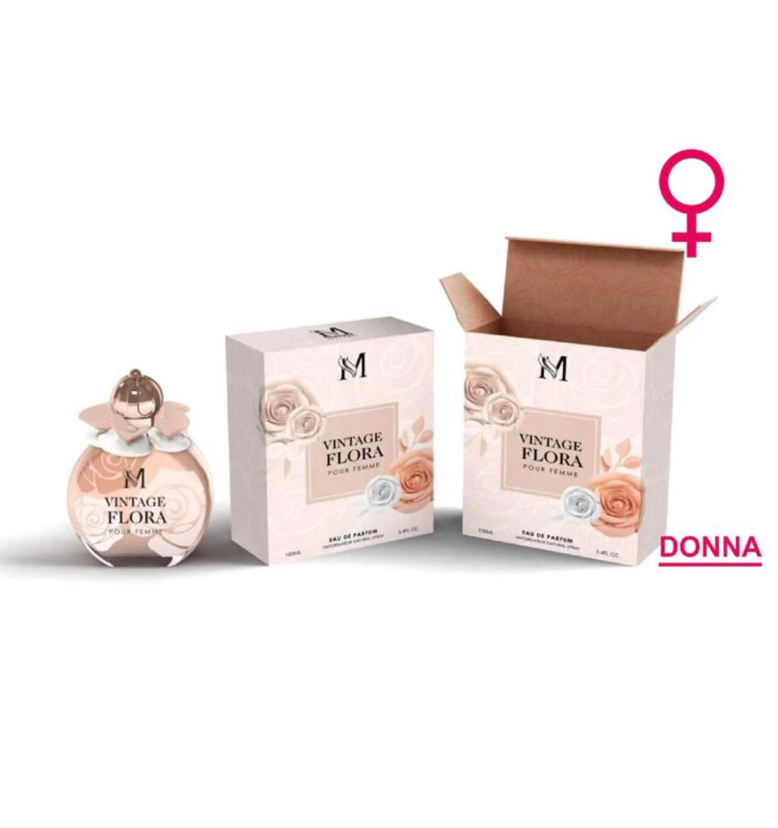 Vintage Flora – Eau de Parfum 100ml - R.a. Boutique