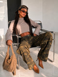 Pantalone cargo camouflage oversize - R.a. Boutique