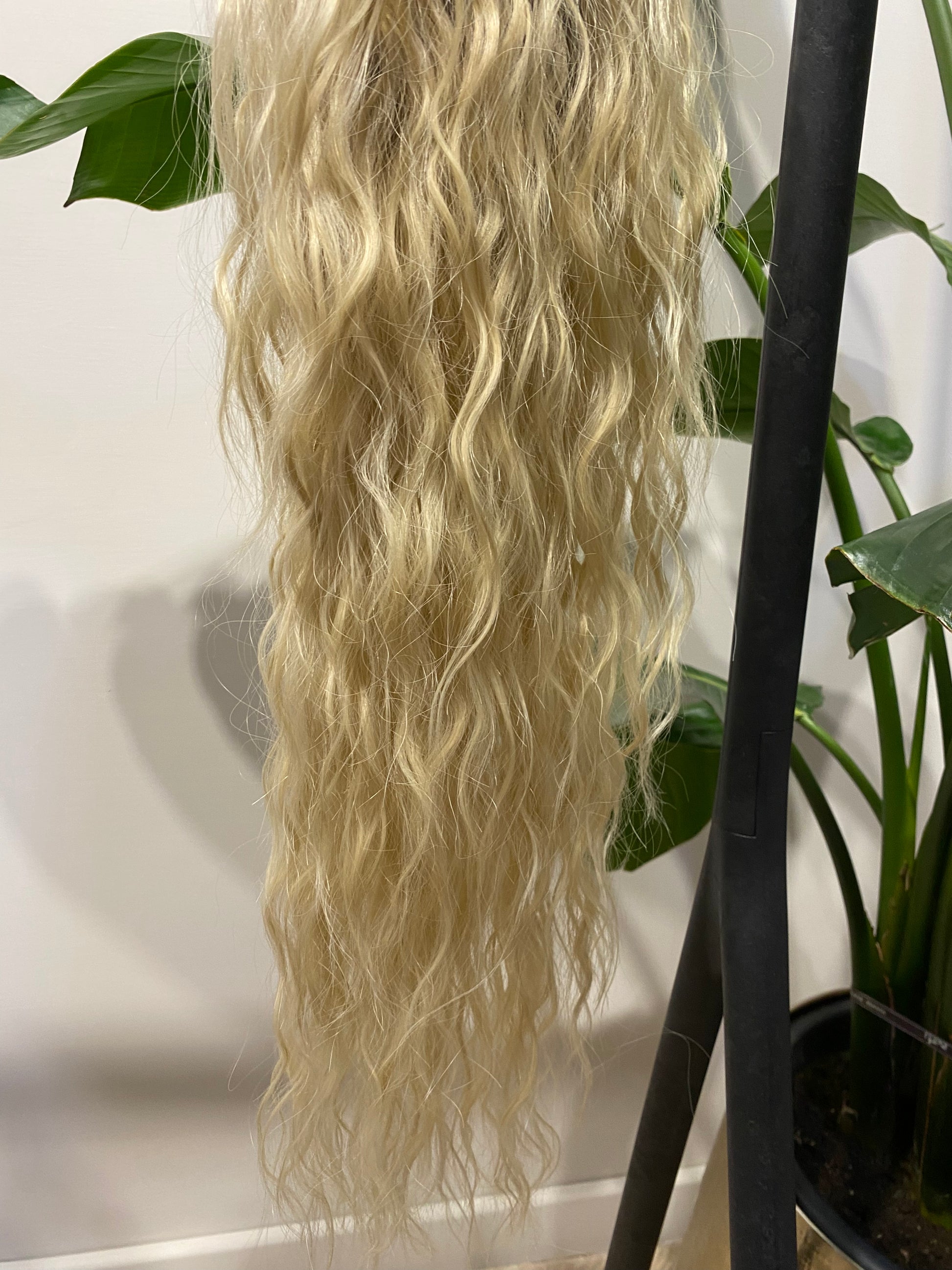 Coda riccia degrade platino  MQ - R.a. Boutique 