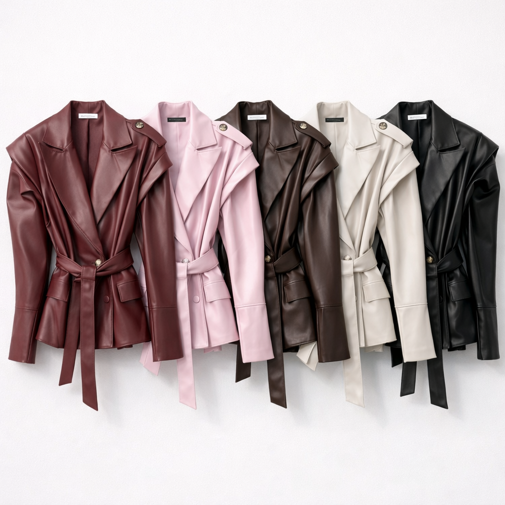 Giacca Leather ecopelle - R.a. Boutique