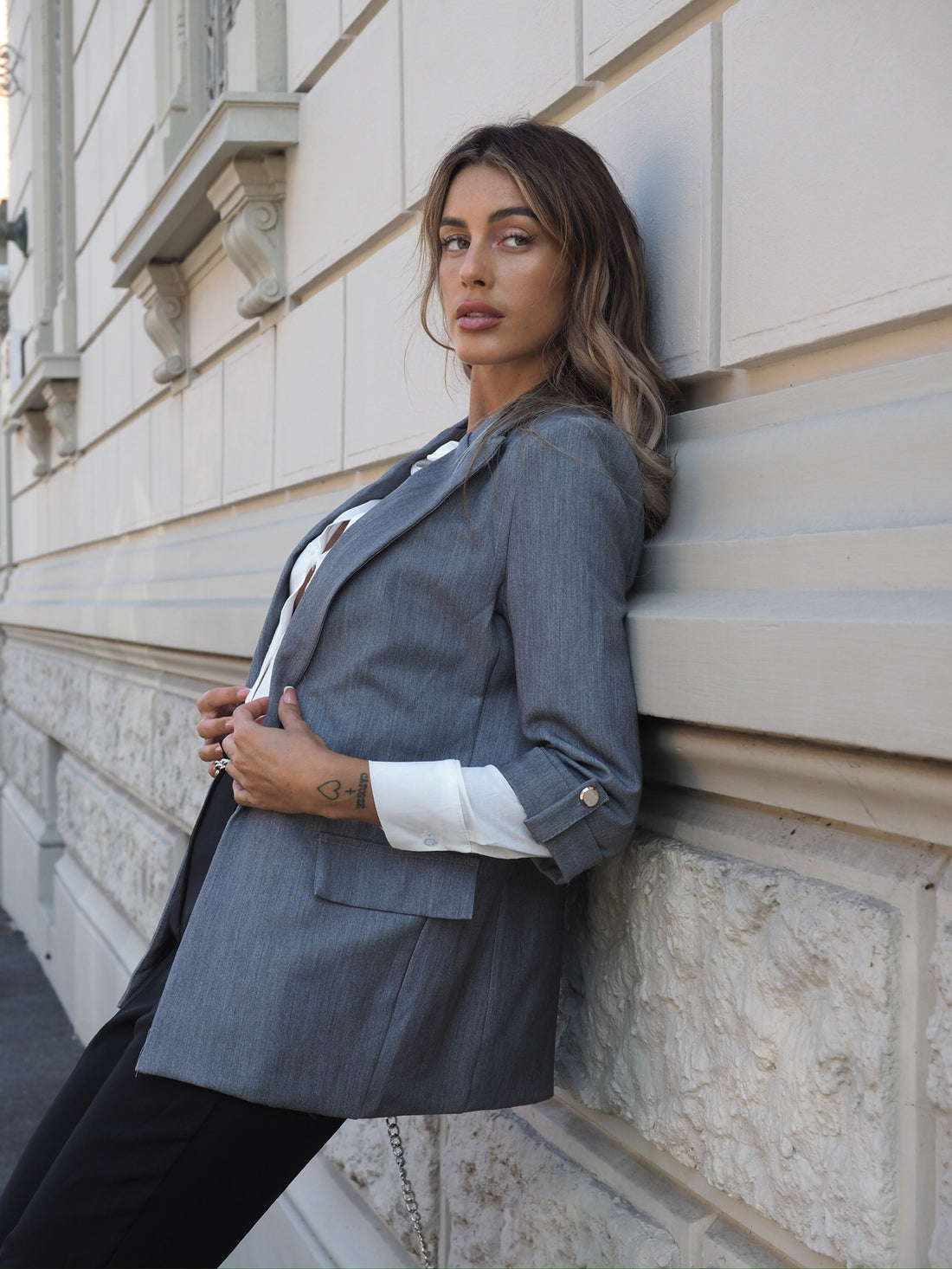 Giacchino grigio - R.a. Boutique 