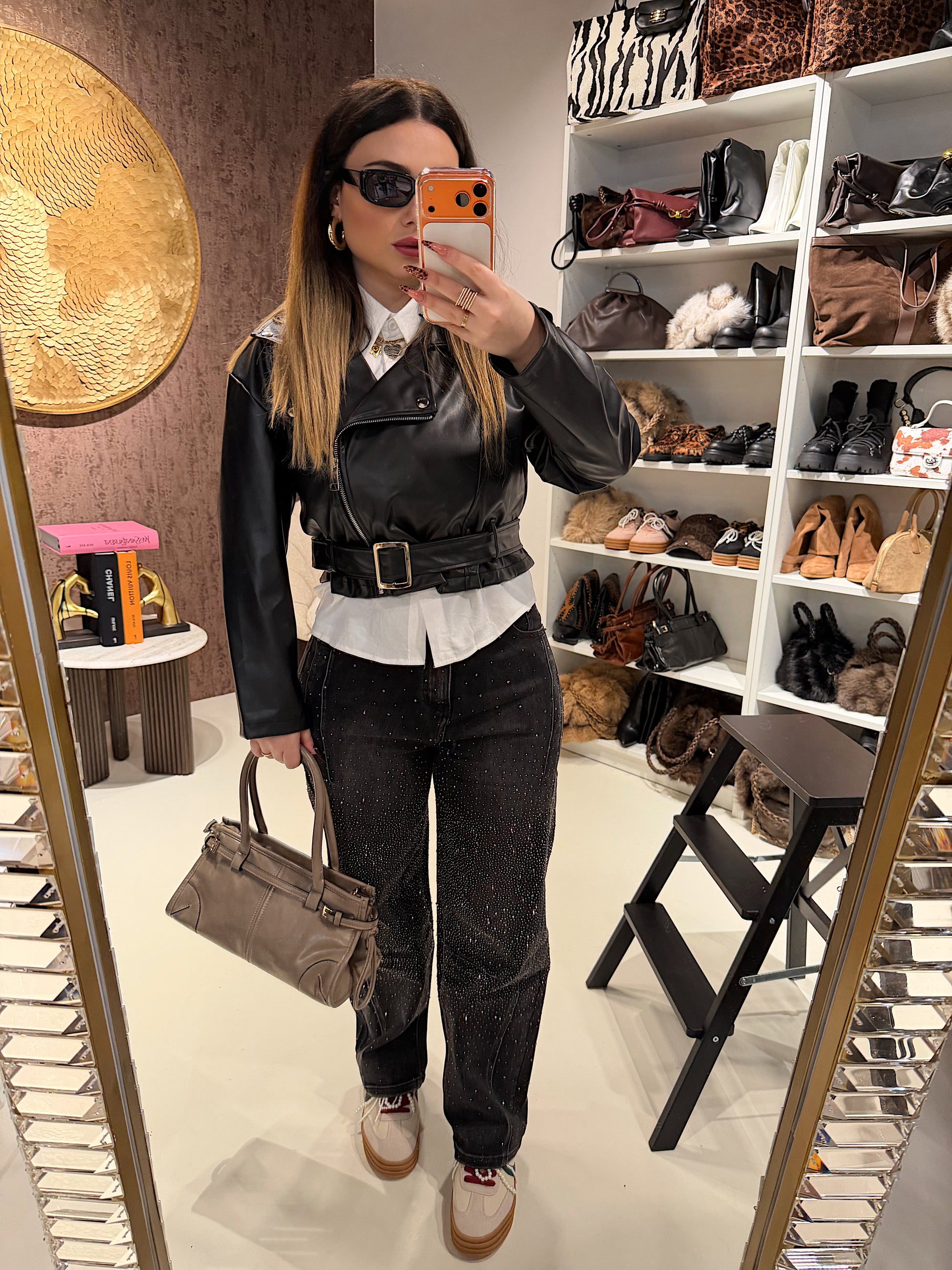 Giacca eco-pelle - R.a. Boutique