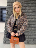 Bomber con paillettes animalier - R.a. Boutique 