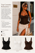 Top corsetto romantico - R.a. Boutique