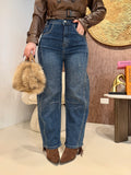 Jeans Balloon con brillantini - R.a. Boutique