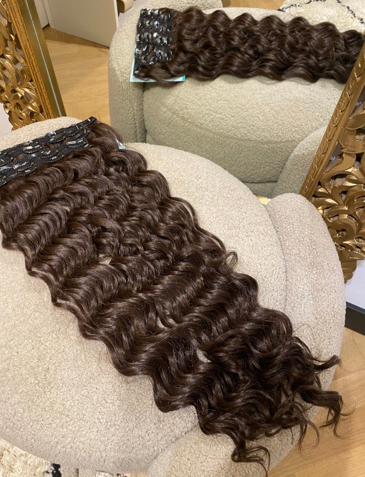 7 fasce onde morbide con clip vari colori - R.a. Boutique