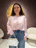 Camicia Chiffon Blush - R.a. Boutique