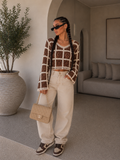 Maglia Crochet Geometrica Color Block - R.a. Boutique