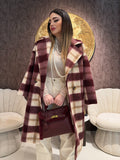Cappotto check - R.a. Boutique