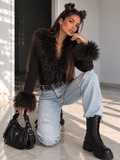 Jeans aderente con cintura e catenina - R.a. Boutique