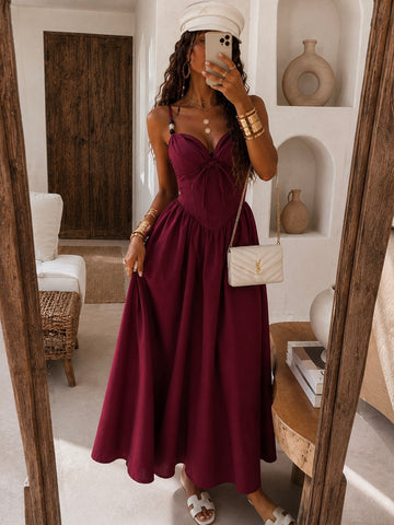Abito Midi Fiocco Bon Ton - R.a. Boutique