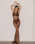 Copri costume a sirena maculato - R.a. Boutique 