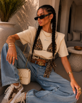 T-Shirt Wild Chic - R.a. Boutique