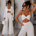 Completo tre pezzi perle vari colori - R.a. Boutique