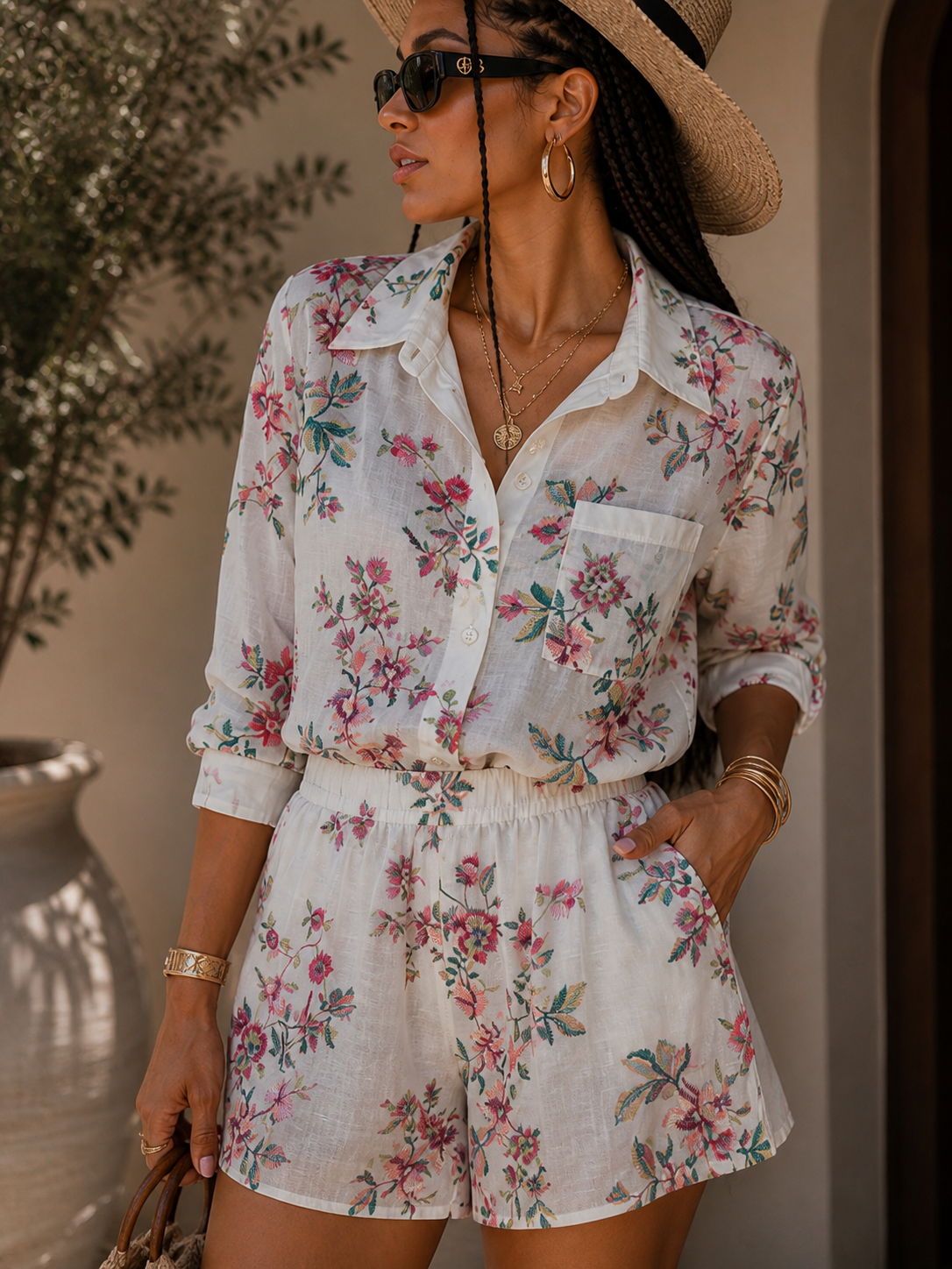 Completo Floral Summer - R.a. Boutique