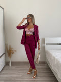 Completo giacca e pantalone Peonia - R.a. Boutique 