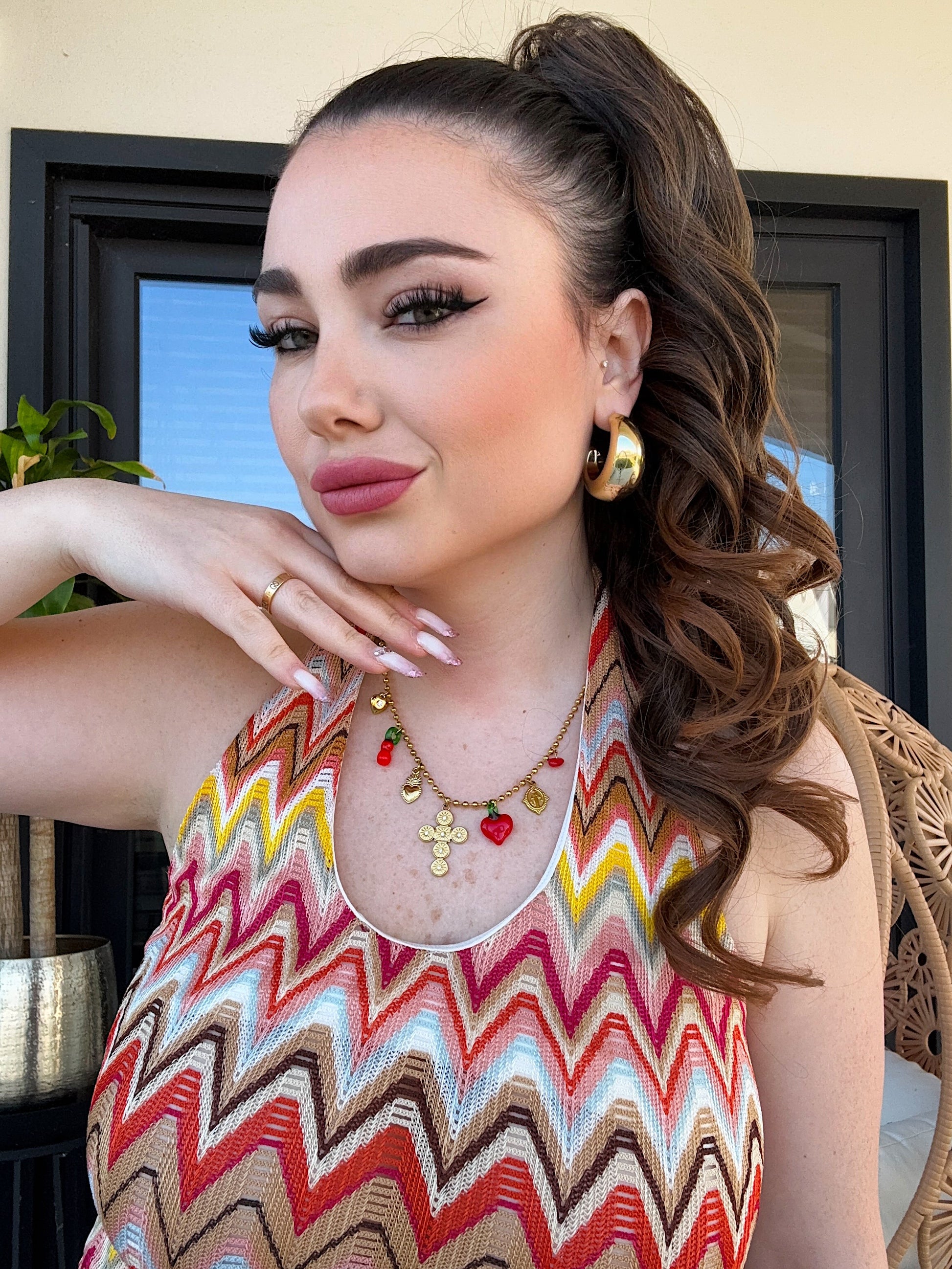 Coda boccolosa vari colori 50cm - R.a. Boutique