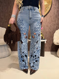Jeans Bloom Lace - R.a. Boutique