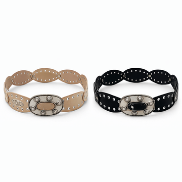 Cintura con Borchie e Perla Nera - R.a. Boutique