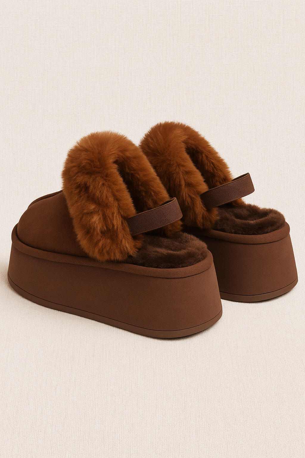 Mocassino Invernale con Zeppa e laccetto dietro - R.a. Boutique